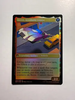 Arcee, Sharpshooter 7 MTG Universes Beyond: Transformers Foil - Image 2