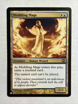 Meddling Mage The List Reprints Regular - Image 1