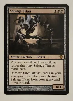 MTG Salvage Titan - Shards of Alara Regular - NM Magic The Gathering - Image 1