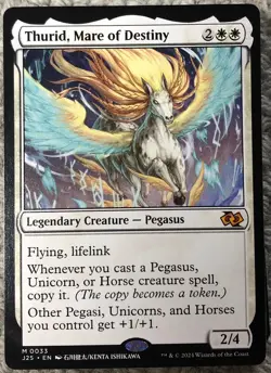 EDH Unicorn Deck - Pegasus Commander MTG Magic the Gathering - Image 1