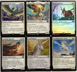EDH Unicorn Deck - Pegasus Commander MTG Magic the Gathering - Image 2