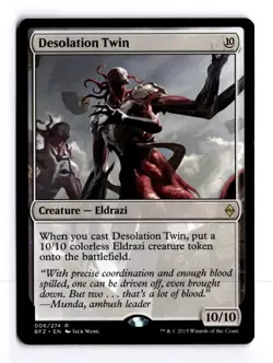 Desolation Twin 6 Battle for Zendikar R MTG LP - Image 1