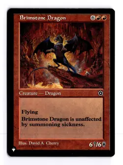 Brimstone Dragon The List Reprints R MTG LP - Image 1