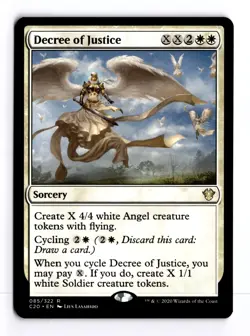 Decree of Justice 85 Commander 2020 R MTG LP - Image 1