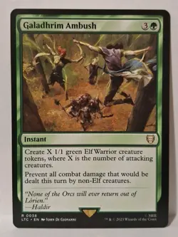 MTG Galadhrim Ambush x1 UB LotR ToME Comman...Regular NM/PFresh! - Image 1