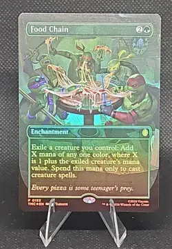 Food Chain (Borderless) Commander: Teenage Mutant Ninja Turtles Foil - Image 1