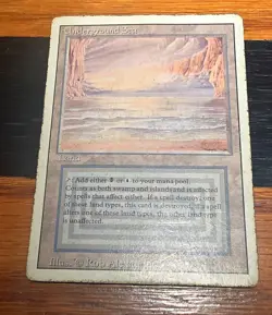 Magic the Gathering: Underground Sea Revised Edition Dual Land Reserved List - Image 1
