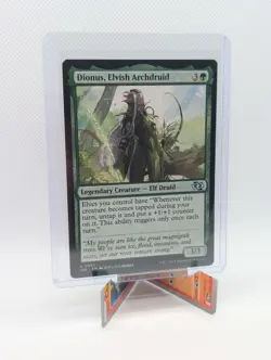 MTG - Dionus, Elvish Archdruid - Anime Uncommon #52 - Foundations Jumpstart NM - Image 1
