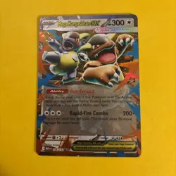 Pokemon Mega Kangaskhan ex (104/190) Mega Evolution LP HOLO - Image 1