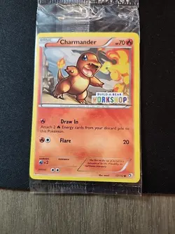 Charmander Build-A-Bear New & Sealed Promo 17/113 Pokemon Card Sealed - Image 1