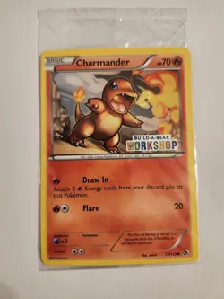 Charmander Build-A-Bear New & Sealed Promo 17/113 Pokemon Card Sealed - Image 2