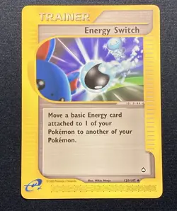 Energy Switch Non-Foil (2003) Pokemon Aquapolis #120/147 Uncommon - Image 1