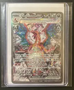Pokemon TCG: Obsidian Flames - Charizard EX 223/197 - Pack Fresh - Image 3