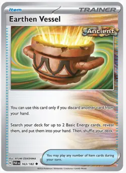 Earthen Vessel 163/182 Paradox Rift Pokemon TCG - Image 1
