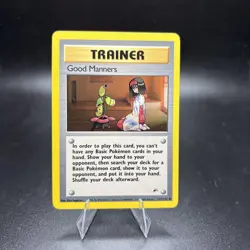 Good Manners Uncommon Gym Heroes 111/132 NM Pokemon TCG WOTC Near Mint -j - Image 1