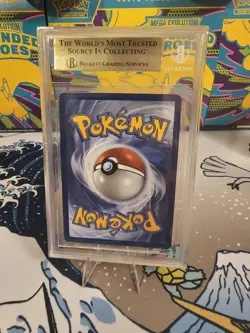 Pokemon TCG Mega Charizard x EX 130/094 Hyper Rare Beckett 9.5 - Image 2
