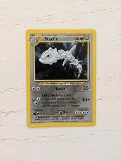 Steelix Holo – Neo Genesis – Near Mint – Vintage Pokemon - Image 1
