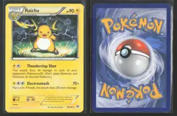 Raichu 49/162 Rare BREAKthrough Pokemon Lightly Played - Image 3