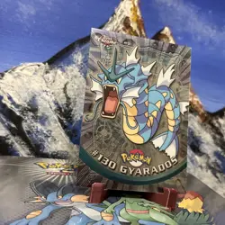 Gyarados - 130 2000 Pokemon Topps Chrome - TV Animation LP 🌊 - Image 3