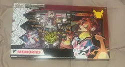 New Sealed Pokemon 25th Anniv. Celebrations Lance's Charizard V Collection Box - Image 1