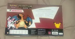 New Sealed Pokemon 25th Anniv. Celebrations Lance's Charizard V Collection Box - Image 2