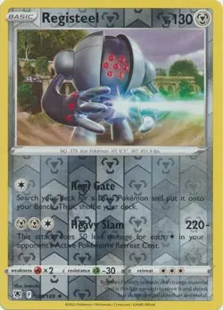 REGISTEEL 108/189 ASTRAL RADIANCE POKEMON (REVERSE HOLO, NM) - Image 1