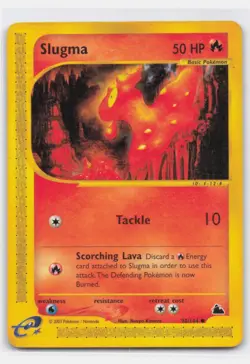 SLUGMA 98/144 COMMON SKYRIDGE POKEMON - Image 1