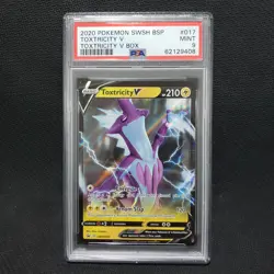 2020 Pokemon: TOXTRICITY V SWSH017 - [Black Star Promo] - Mint - PSA 9 - Image 1