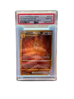 PSA 10 Gem Mint Pokemon TCG Arceus VSTAR GG70/GG70 Crown Zenith Secret Rare - Image 1