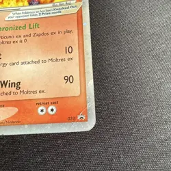 Moltres ex - 031 (EX Collector's Window Tins) Nintendo Promo Holo Pokemon MP-HP - Image 2