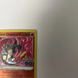 Pokemon TCG Radiant Charizard 11/78 Radiant Rare Pokemon GO - Image 4