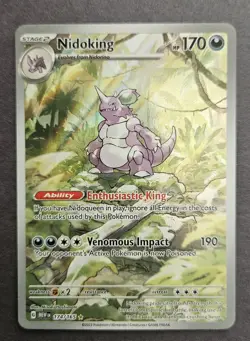 Pokemon IR Lot. Haxorus 147, Ninetales 199, Nidoking 174 NM + Landorus EX (DMG) - Image 4