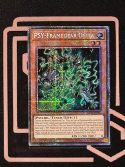 RA05-EN007 PSY-Framegear Delta Starlight Rare 1st Edition YuGiOh - Image 1