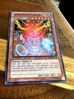 Ambitious Gofer BP01-EN160 1st Edition Starfoil Rare LP + BONUS - Image 1