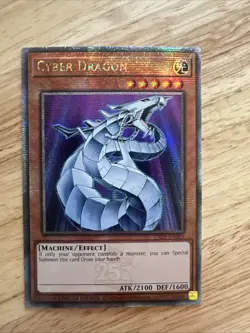 Cyber Dragon TN23-EN005 Quarter Century Secret Rare Yu-Gi-Oh - Image 1