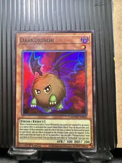 YuGiOh! - Darkuriboh MZMU-EN050 Super Rare 1st Edition Near Mint - Image 1