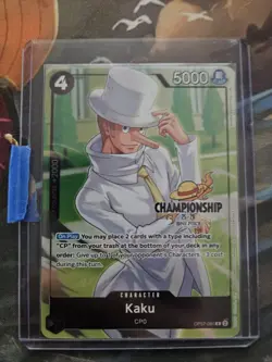 One Piece TCG - Kaku - CS 25-26 Championship Celebration Pack OP07-080 - Image 1