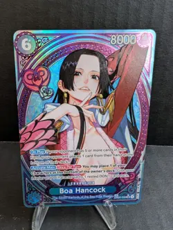 🔥 One Piece TCG Boa Hancock EB03-026 SP Special Foil Heroines 🔥 Edition - Image 1
