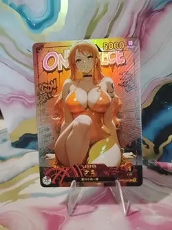 Nami - One Piece Sexy Anime Waifu Doujin Trading Card - Image 1