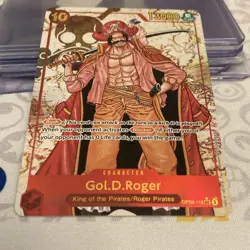 Bandai Gol D. Roger OP09-118 Secret Rare Foil Alternate Art - Image 2