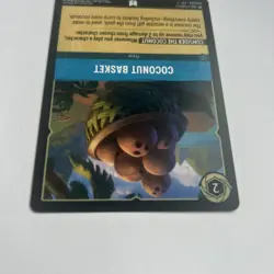 Disney Lorcana Demo Coconut Basket Card - Rare - Image 5