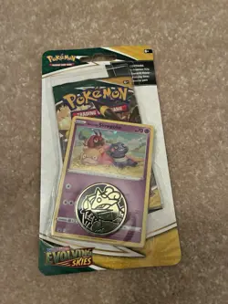 Pokemon TCG: Sword & Shield Evolving Skies Checklane Blister – Galarian Slowpoke - Image 1