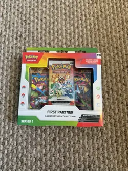Pokemon First Partner Illustration Collection Series 1 - Brand New & Sealed - Image 1