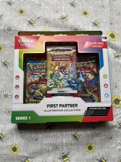 Pokemon First Partner Illustration Collection Series 1 - Brand New & Sealed - Image 1