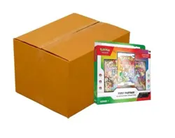 Pokemon TCG | First Partner Illustration Collection: Series 1 | Sealed Case of 6 - Image 1
