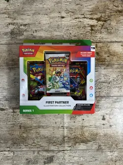 Pokemon TCG First Partner Illustration Collection Series 1 – Sealed - Image 1