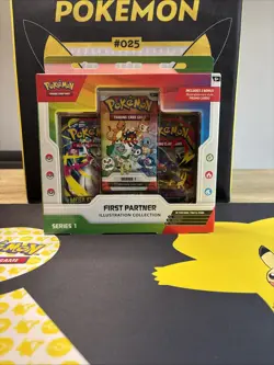 Pokemon First Partner Illustration Collection Series 1 – Sealed Box - Image 1