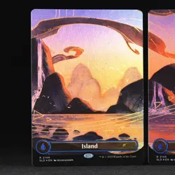MTG Secret Lair Dandan 4-Card Foil Island Set ~ #2144, 2145, 2146, 2147 - Image 3