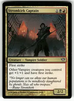 Stromkirk Captain 143 Uncommon Dark Ascension Lightly Played - Image 1