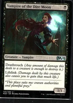 Vampire of the Dire Moon U Core Set 2020 120 NM - Image 1
